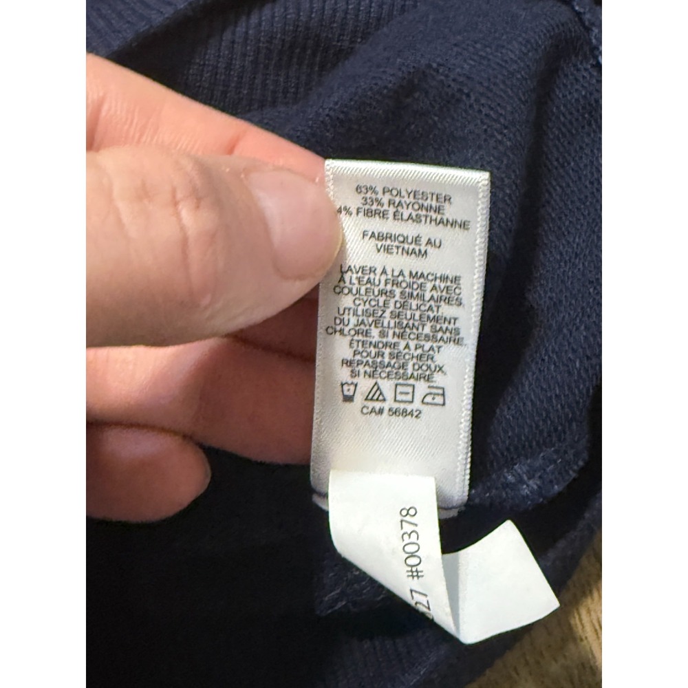 Express Shirt, Women's Size XL, Blue White, "Sunday I Love You" - Picture 10 of 11